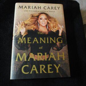 Mariah Carey Book The Meaning of Mariah Carey Official Autobiography